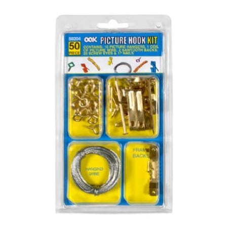 Hillman 50PC Pic Hang Kit ASSTD 59204